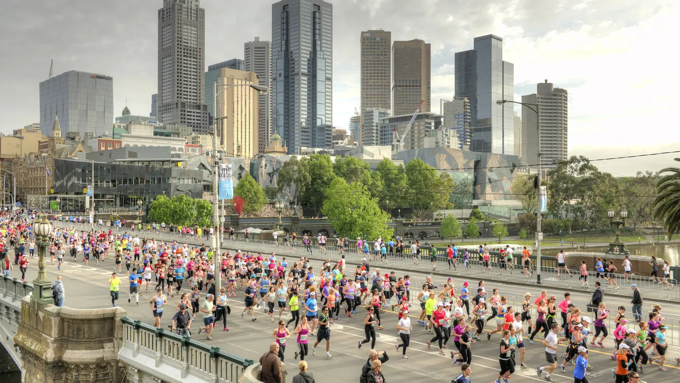 Nike Melbourne Marathon, Melbourne, Victoria